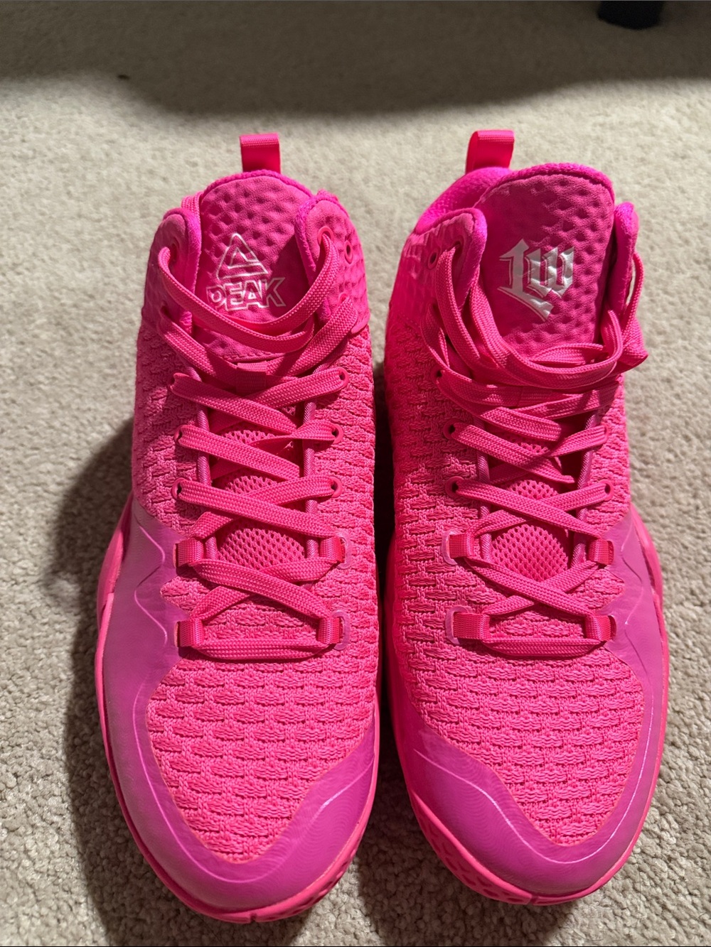 Kids' Peak Hot Pink Performance Sneakers